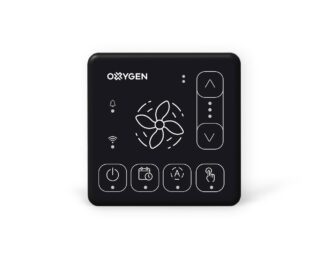 Lihtne kaugjuhtimispult WiFi ja Bluetoothiga, must